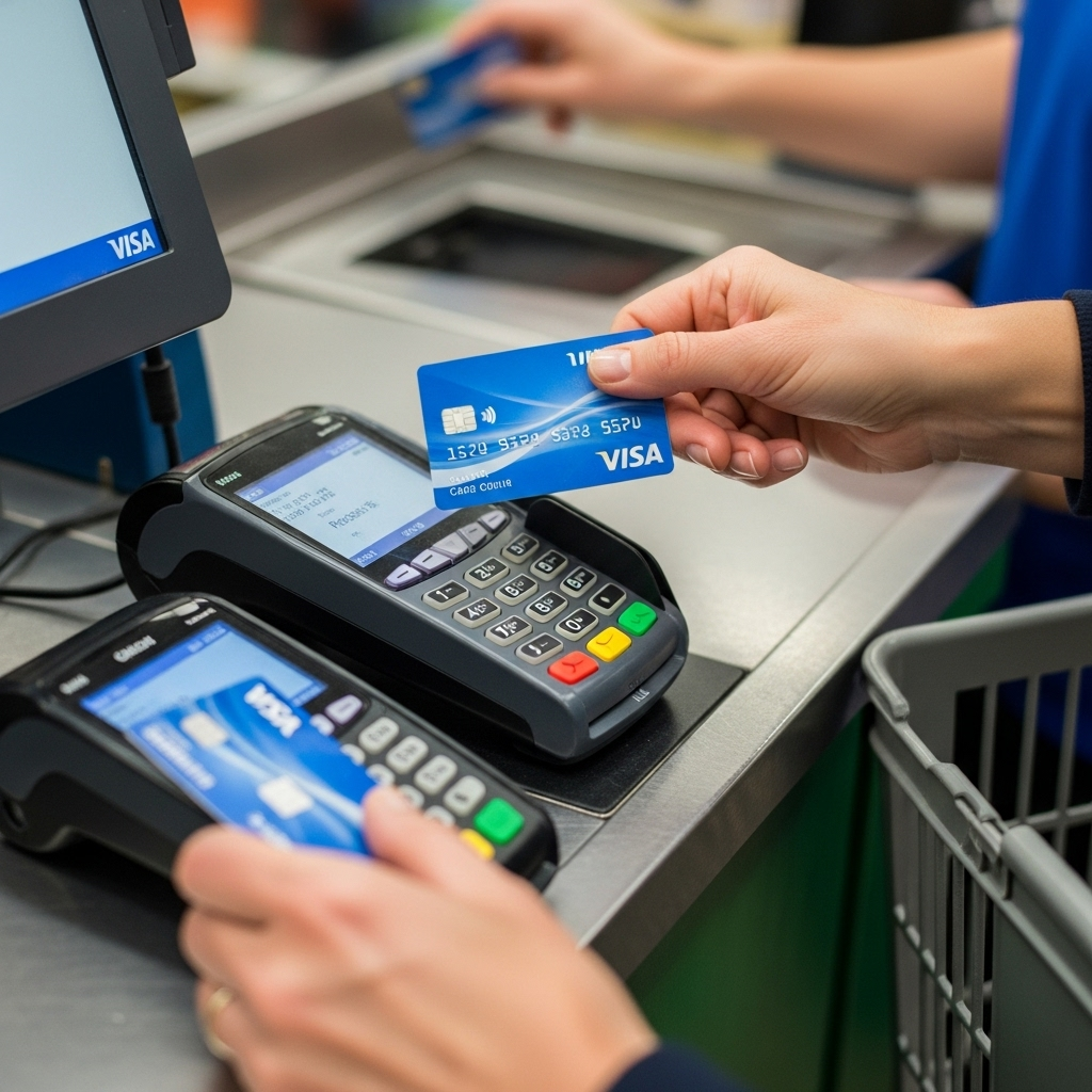 ویزا کارت فیزیکی